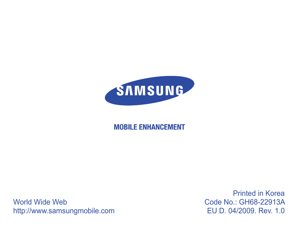 Инструкция по эксплуатации Samsung WEP470 | 83 страницы