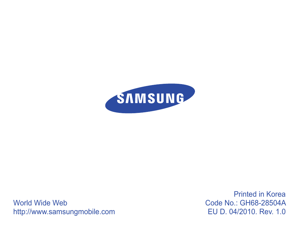 Инструкция по эксплуатации Samsung WEP570 | 103 страницы