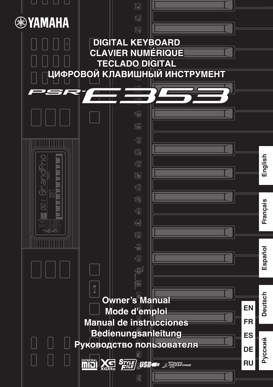 Инструкция по эксплуатации Yamaha PSR-E353 | 76 страниц