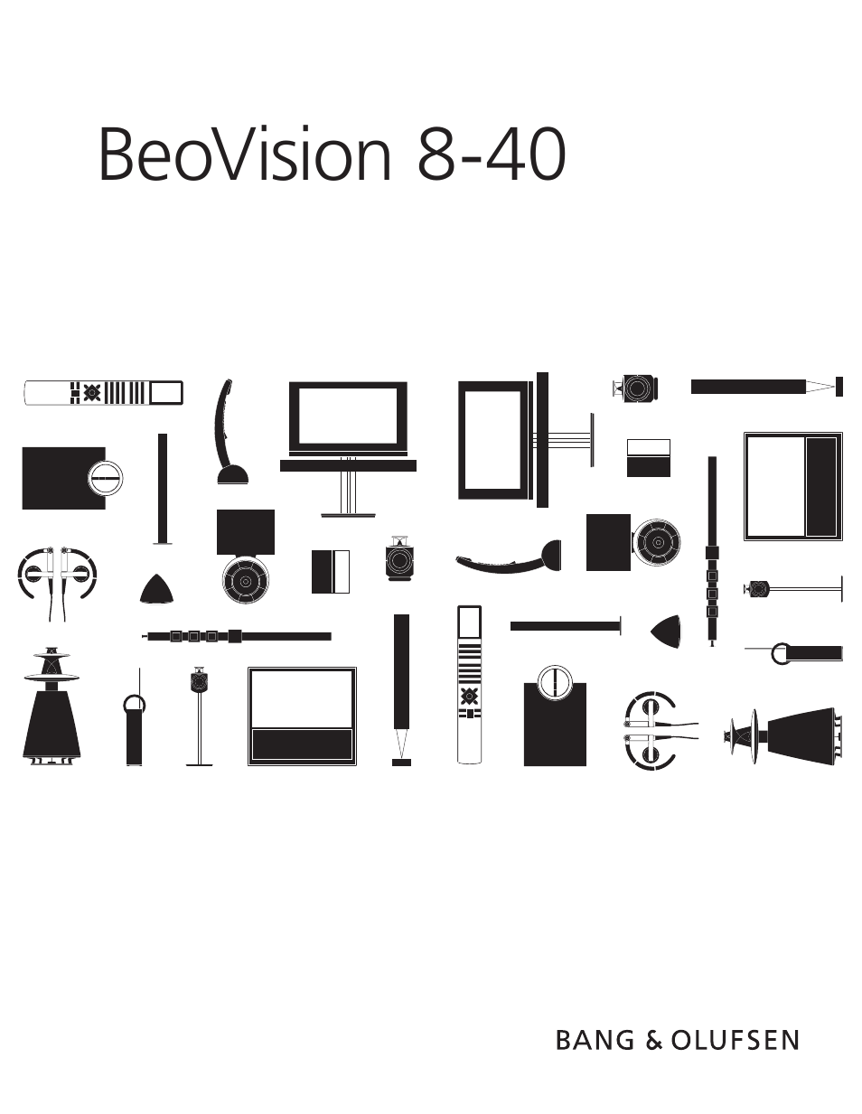 Инструкция по эксплуатации Bang & Olufsen BeoVision 8-40 Getting Started | 28 страниц